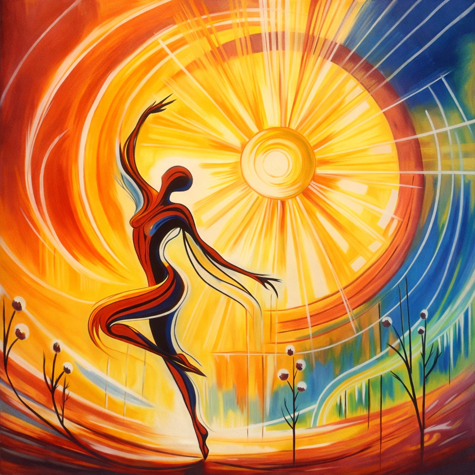 Original hand-painted oil painting